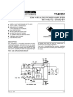 Tda2052 Amplificador