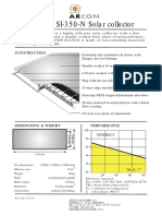 ARCON SI-350-N Solar Collector: Construction