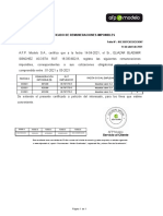 Certificado de Remuneraciones AFPModelo