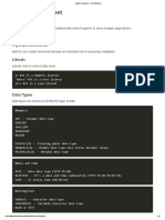 MySQL Cheatsheet - CodeWithHarry