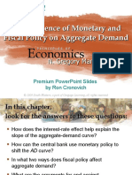 The Influence of Monetary and Fiscal Policy On Aggregate Demand