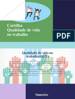 Cartilha Qualidade de Vida No Trabalho