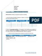 Depreciación Su Registro Contable ACTIVIDAD