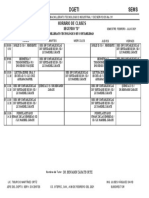 SEP Sems Dgeti: Horario de Clases