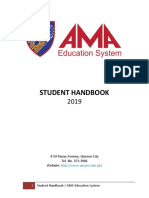 AMAEducation System Student Handbook - 2019 PDF