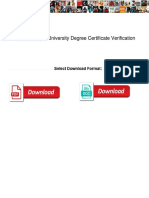 Sikkim Manipal University Degree Certificate Verification