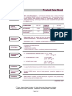 Citric Acid Product Data Sheet