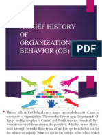 Human Behavior in Organization