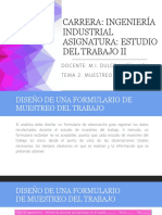 Muestreo de Trabajo III