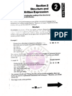 Practice Test A Section 2 Structure and Written Expression