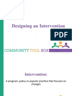 Designing An Intervention