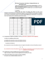 Prueba de Maan Whitney (Muestra Independientes No Paramétricos)