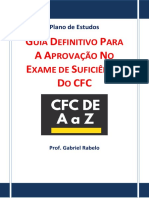 Plano de Estudos CFC de A A Z Definitivo