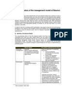 Critical Evaluation of Baumol Model