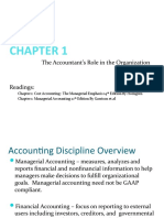 The Accountant's Role in The Organization