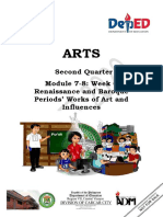 Second Quarter Module 7-8: Week 6 Renaissance and Baroque Periods' Works of Art and Influences