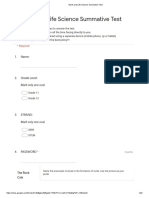 Earth and Life Science 2021 FIRST SUMMATIVE - Google Forms