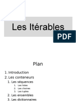 Chapitre Itérable