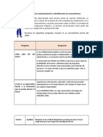 Actividades de Contextualización e Identificación de Conocimientos