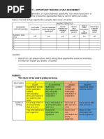 OS - ACTIVITY 1 Opportunity Seeking, A Self Assessment