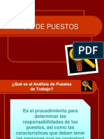 Preparación y Análisis de Puestos