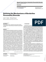 Borderline Personality Disorder