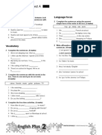 Unit 1 Standard Test A: Listening Language Focus