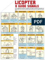 PS-735 Helicopter Ground Guide Signals