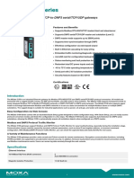 Moxa Mgate 5109 Series Datasheet v1.0