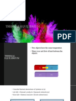 Thermal Equilibrium