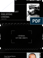 Q1contemporary Philippine Cinema - Media Report