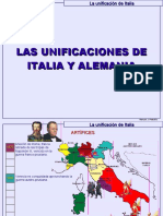 Las Unificaciones de Italia Y Alemania