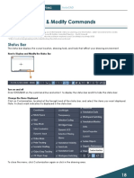 Cadl #4 Status Bar, Draw & Modify Commands