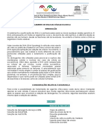 Extracção DNA - Protocolo