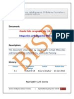 Hyperion Planning Integration With ODI