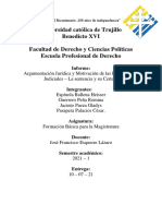 Tema 9 - Argumentacion Juridica y Motivacion de Las Resoluciones Judiciales - La Sentencia y Su Certeza