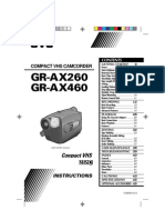 JVC GR-AX260 Manual