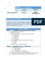 Fundamentos de Enfermería I