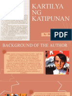 Group 8 - (Emillio Jacinto - Kartilya NG Katipunan)