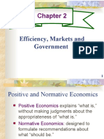 Efficiency, Markets and Government