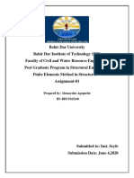 Finite Element Method in Structure Ass-ALE