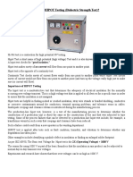 What Is HIPOT Testing (Dielectric Strength Test) ?