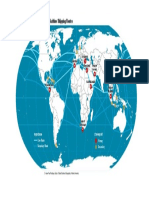 Map Main Maritime Routes