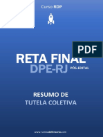 Resumo de Tutela Coletiva Dperj