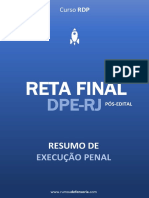 Resumo de Execucao Penal Dperj