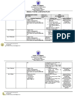 Weekly Home Learning Plan: Department of Education