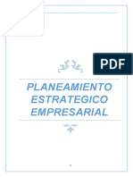 Trabajo de Planeamiento Estrategigo Empresarial