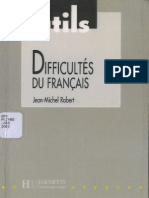 Difficultés Du Français