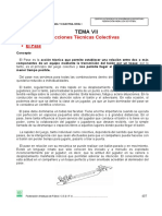 TEMA 7. Acciones Técnicas Colectiva, El Pase, Relevo y Finta