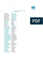 PT - Listas - PT - 200 Palavras Com Dupla Grafia, em Portugal